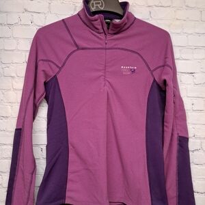 Mountain Hardwear Two-Tone Purple Pullover